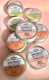 Månesøster Krystaller Grøn Ler Maske Clay Mask