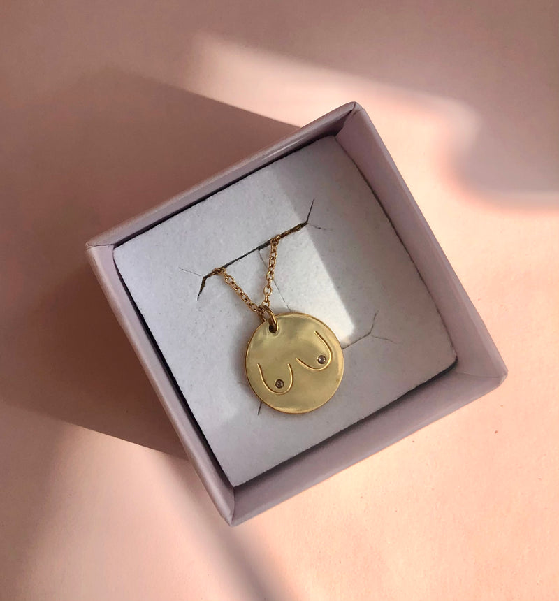 Lovelies by loeloe ☯︎ Boobies Necklace ♡