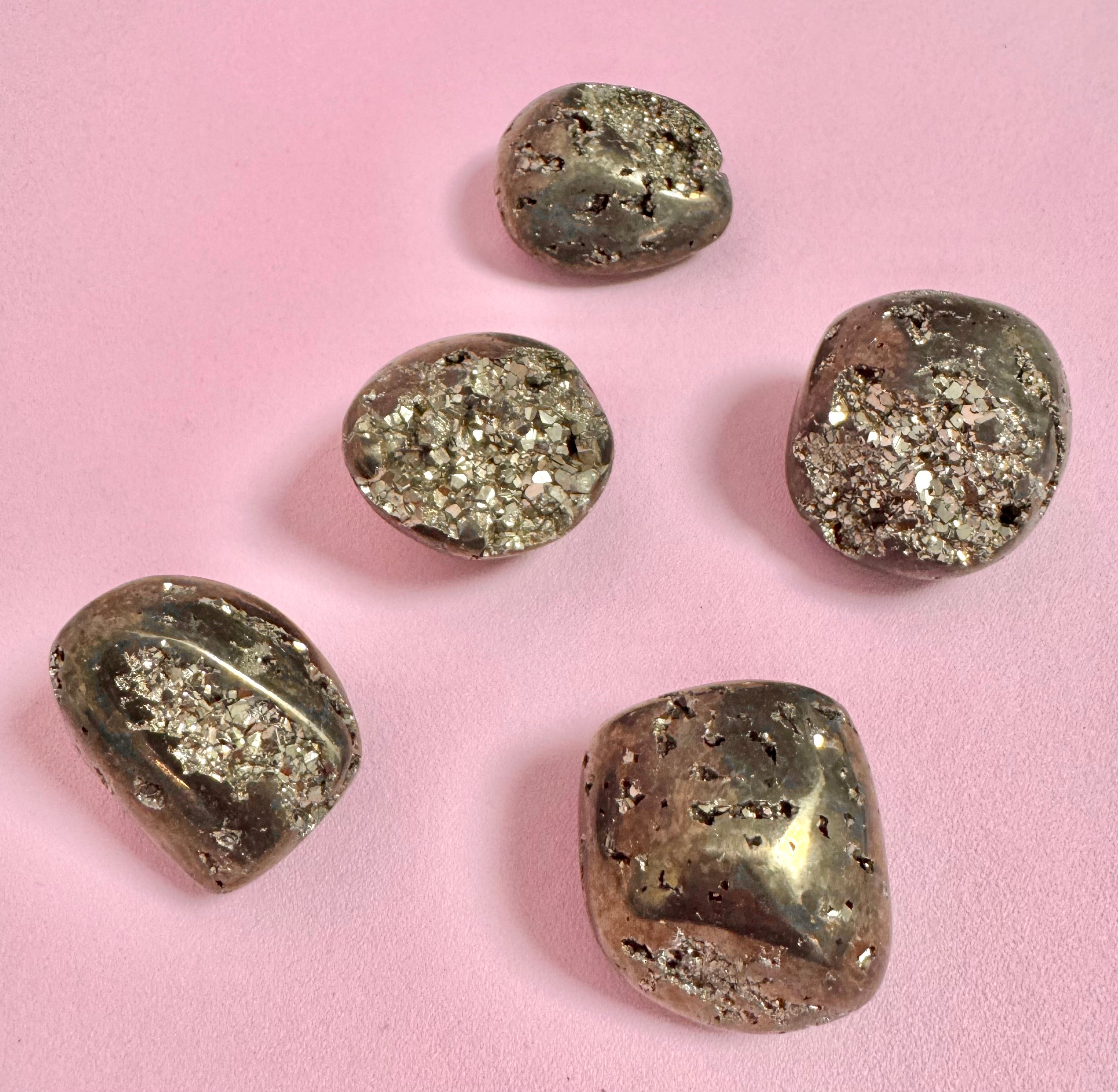 Pyrit ☾ FRUGTBARHED, VELSTAND & SUCCES ☾ 4-5 cm