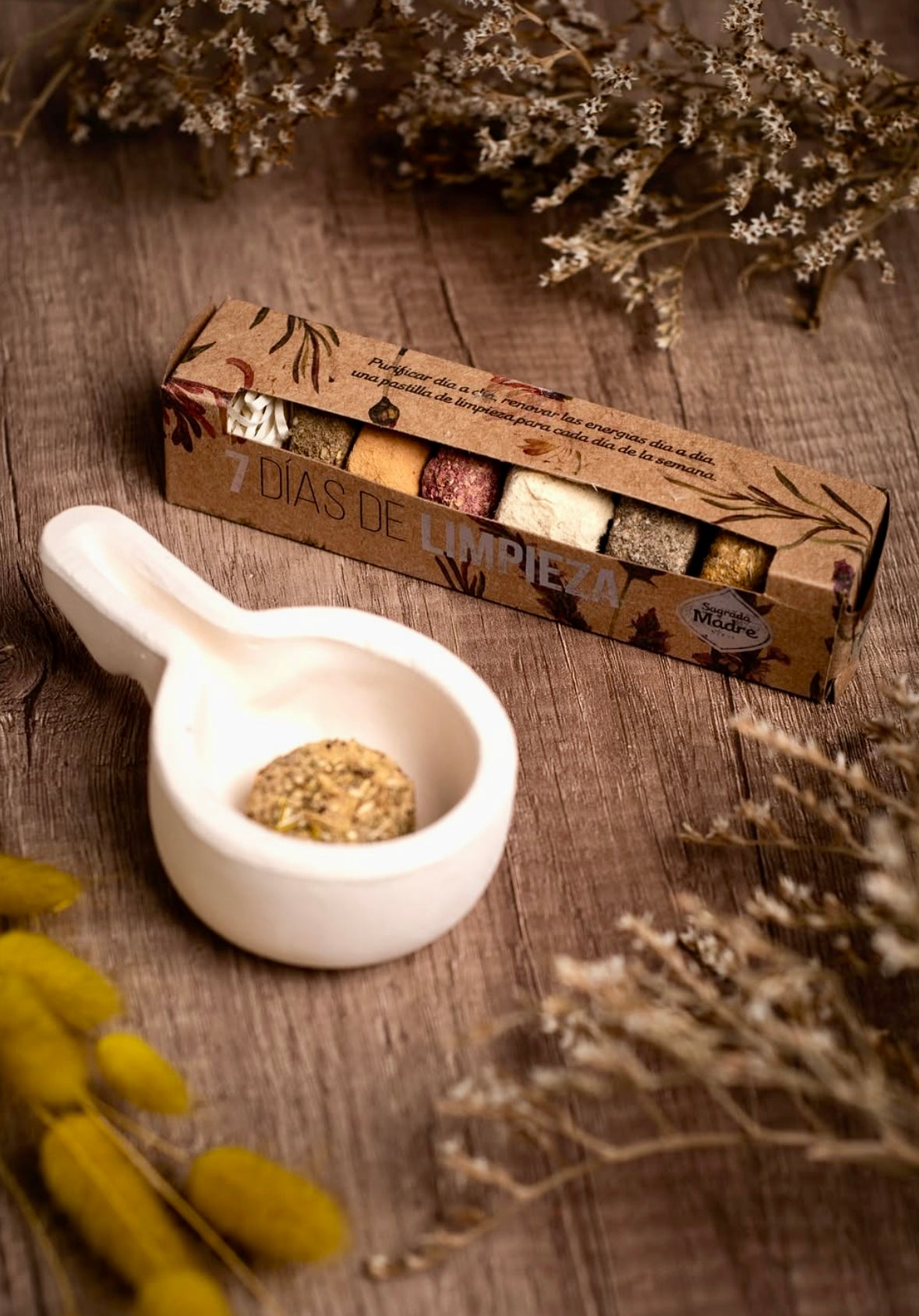 7-dages røgelses skiver til rensning - Sagrada Madre