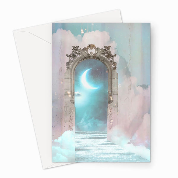 Luna Greeting Card by Danielle Noel (A5)
