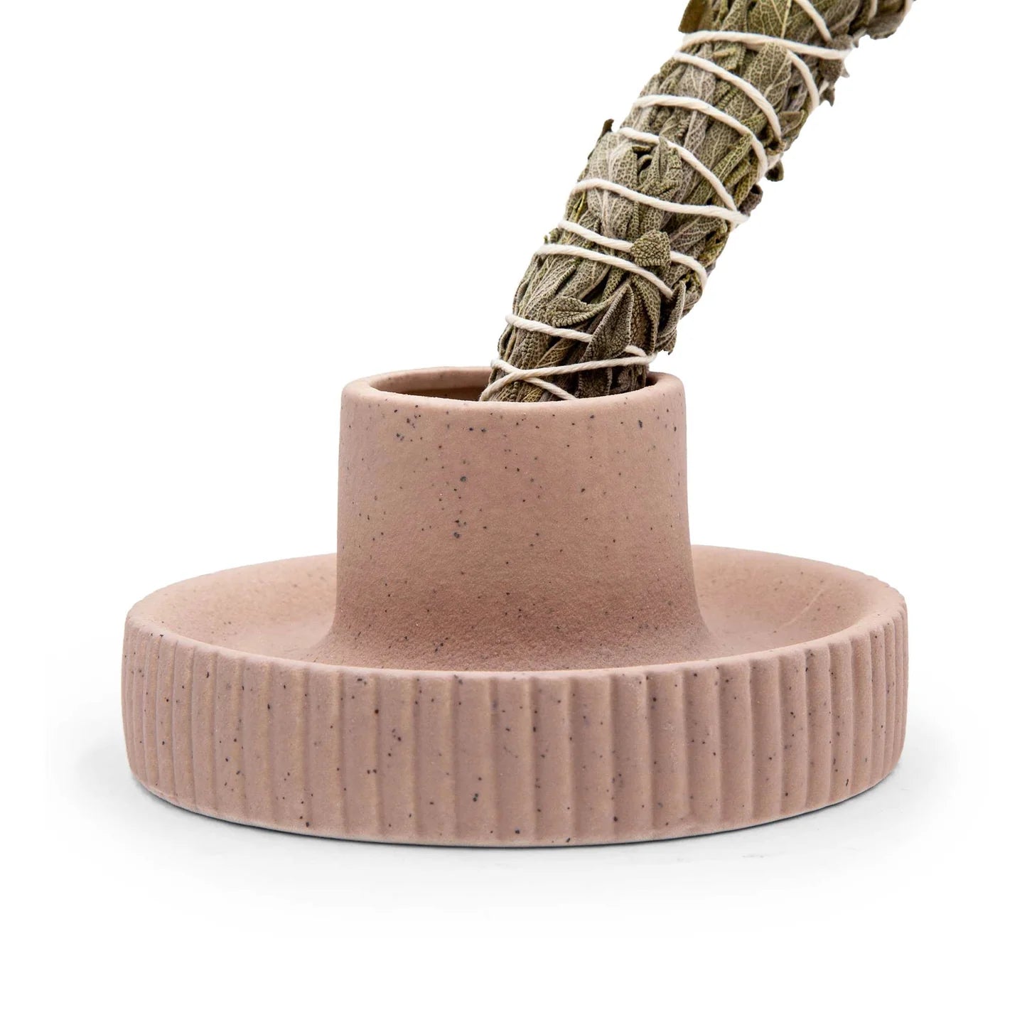 Keramisk Smudge Bowl – Minimalistisk & Varmebestandig – 14 cm - beige
