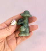 Labradorit Svamp / figur ☾  STYRKE, Fornyet Energi & En Ny Retning I Dit Liv ☽