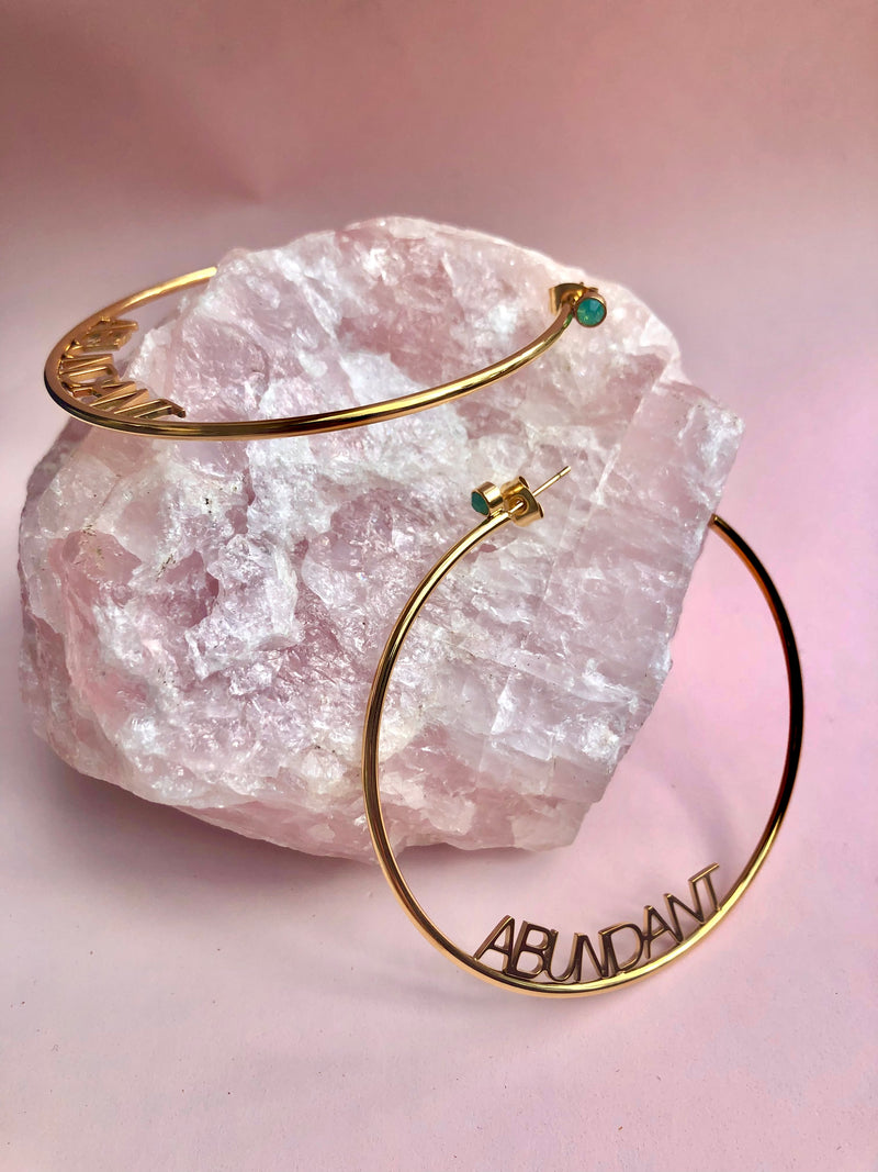 Lovelies by loeloe ☾ Abundant Hoops