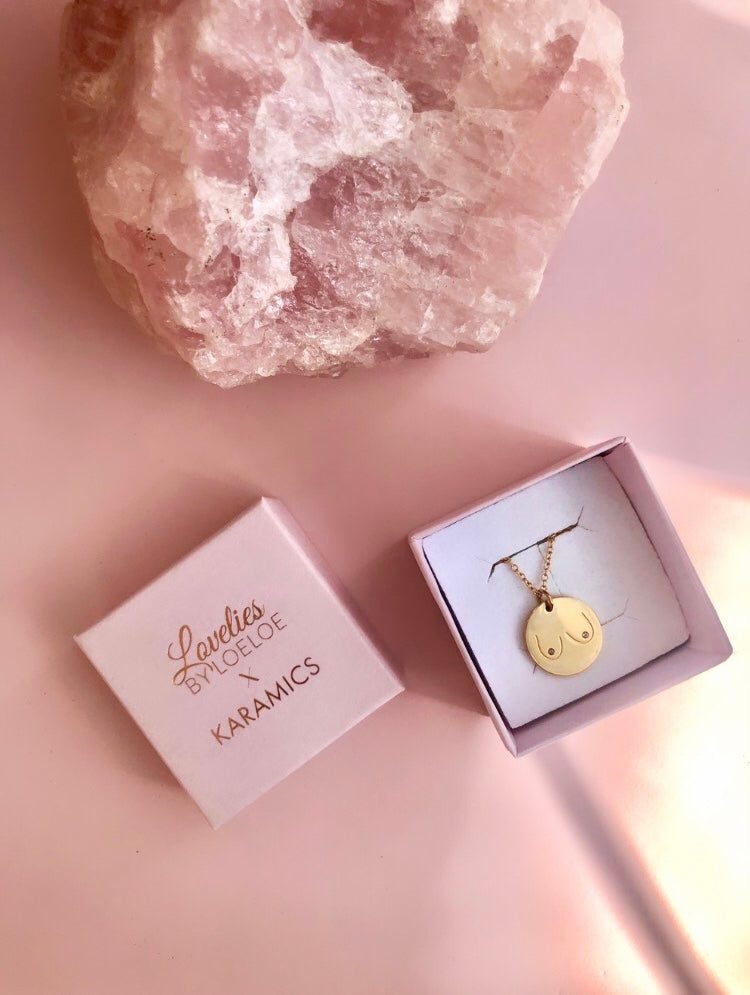 Lovelies by loeloe ☯︎ Boobies Necklace ♡
