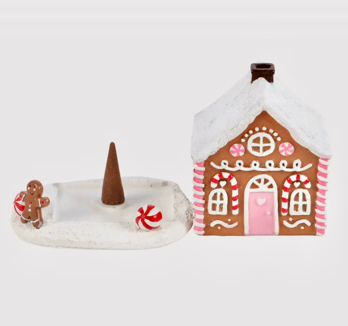 Gingerbread House / honningkage røgelses hus - til almindelige røgelseskegler