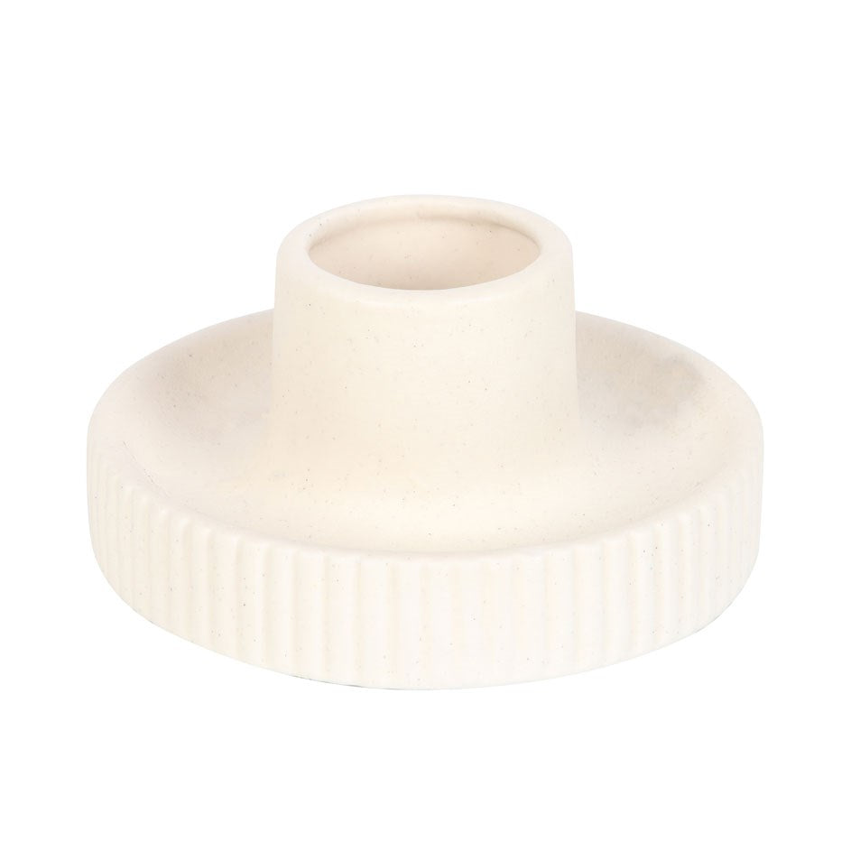 Keramisk Smudge Bowl – Minimalistisk & Varmebestandig – 14 cm - cremefarvet