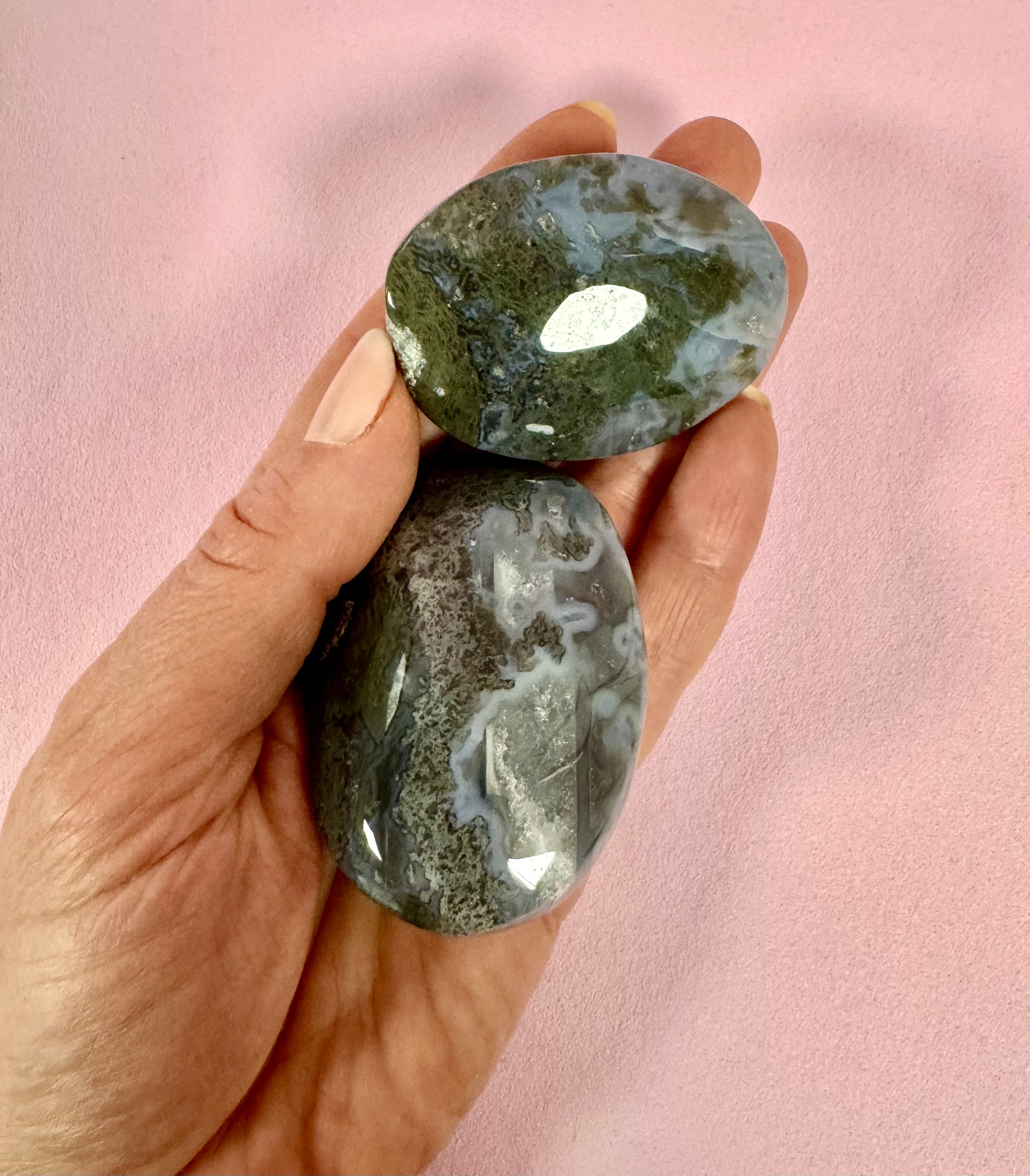 Mosagat palmstone ☾ Kærlighed, overskud & samhørighed