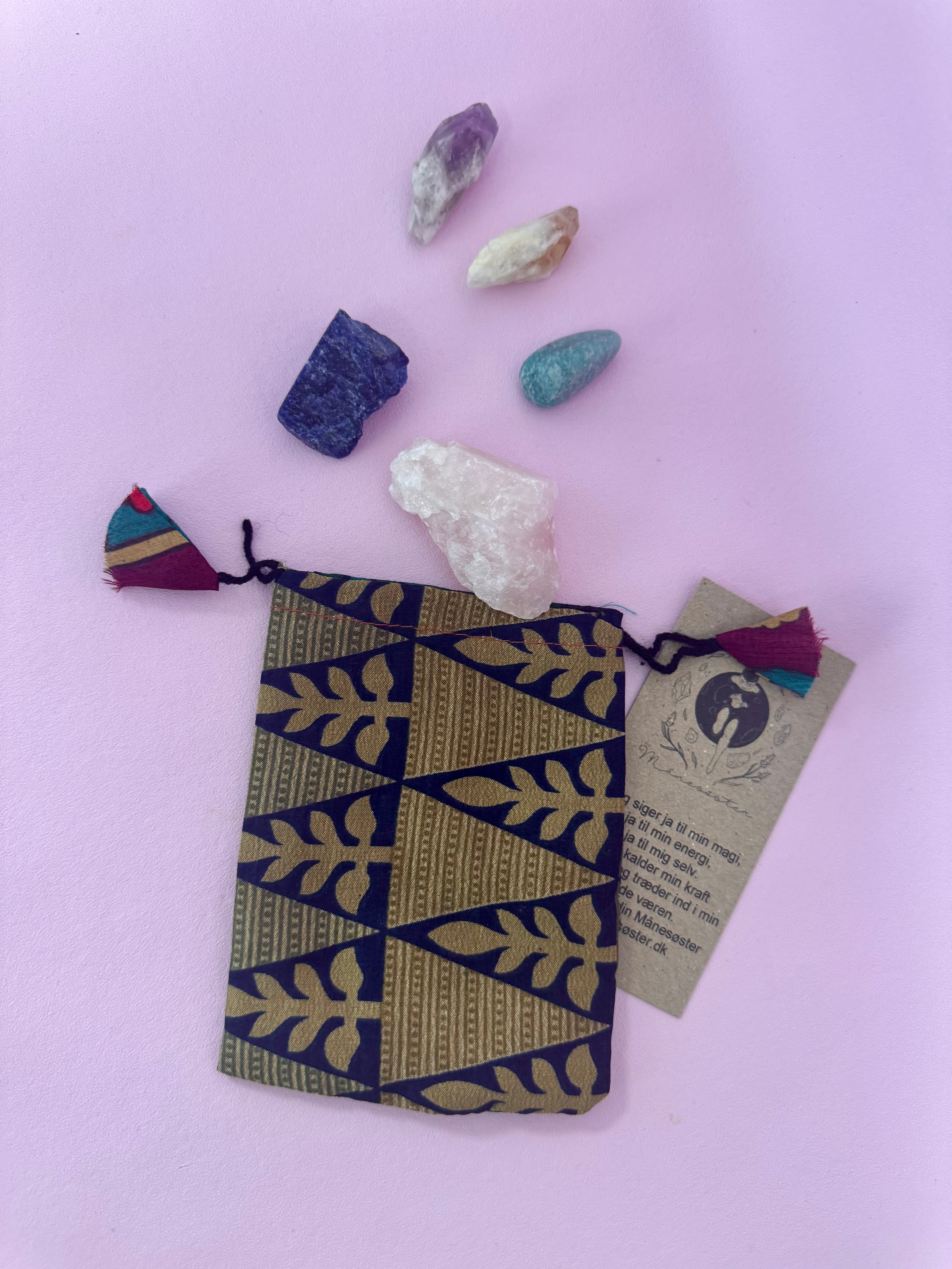 Indre Harmoni – Energi Kit med 5 Krystaller