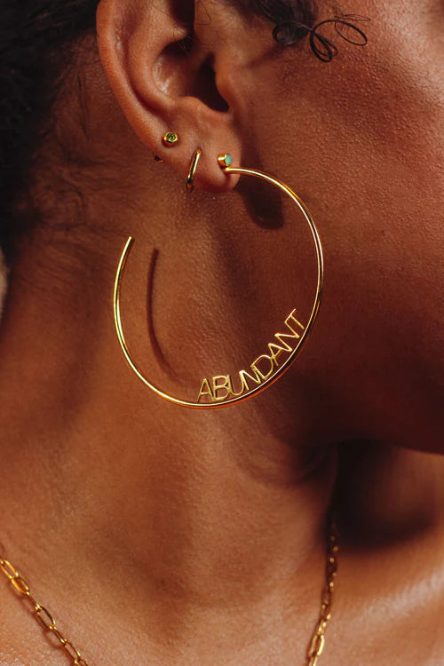 Lovelies by loeloe ☾ Abundant Hoops
