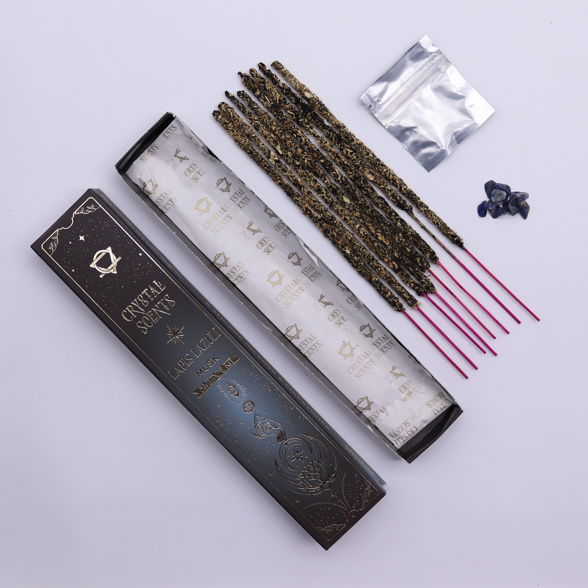 Crystal Scents Smudge Incense / Røgelse