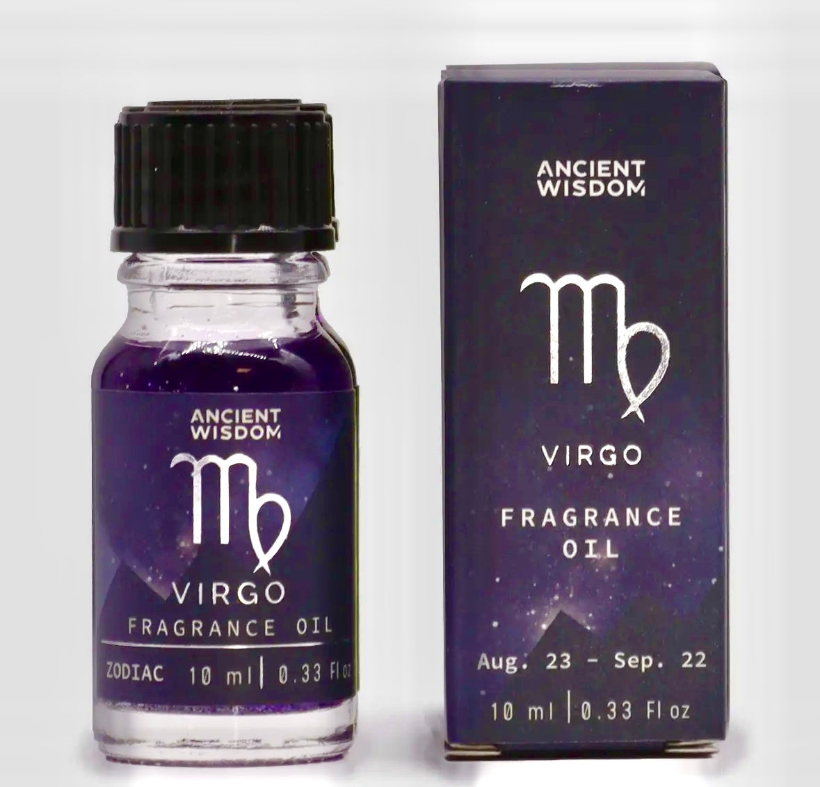 Zodiac VIRGO Duft Oil 10ml - Jomfruen - Til Rum Røgelse / MÅNESØSTER.DK / MAANESOESTER.DK