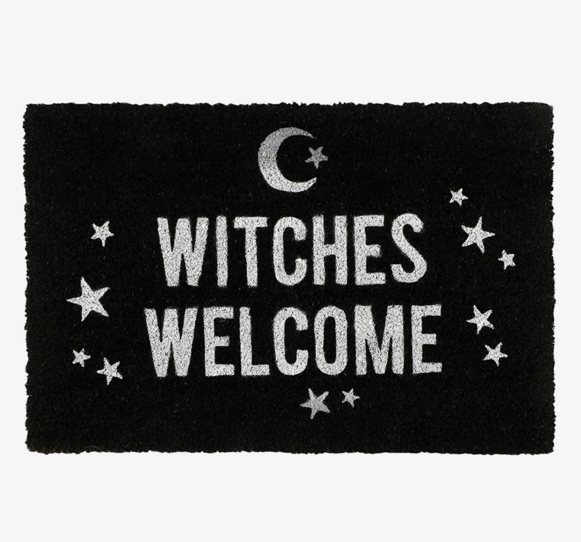 Månesøster Krystaller - NATUR Kokos Witches Welcome Dørmåtte ☾ MÅNESØSTER.DK / MAANESOESTER.DK