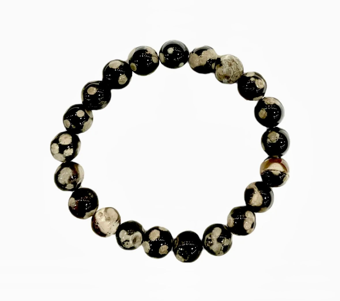 Månesøster Krystaller / Sort Ildagat Armbånd / MÅNESØSTER.DK / MAANESOESTER.DK