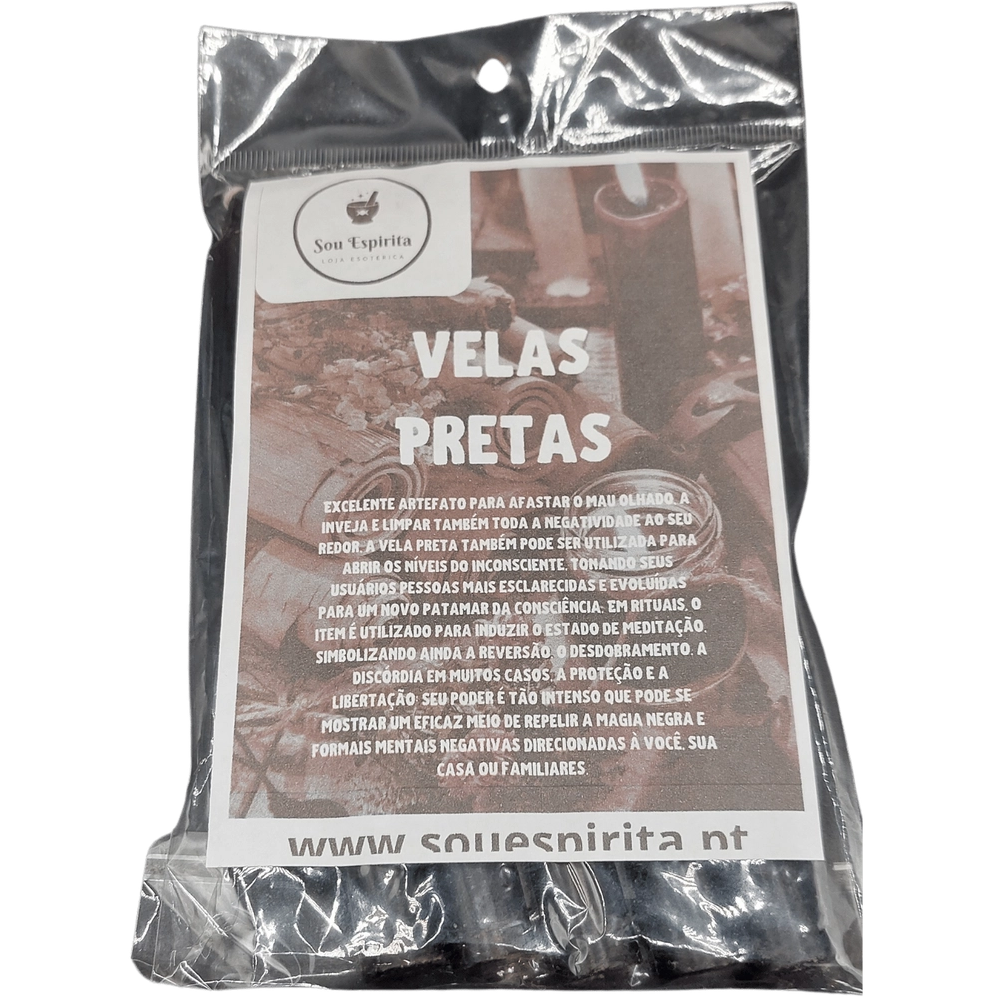Sorte Lys (Fra Portugal) (15cm.)