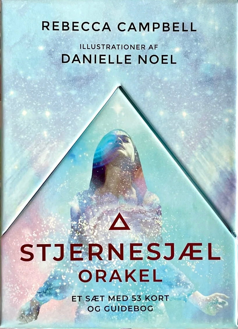 Stjernesjæl Orakelkort 𖤓 Dansk Kortsæt + Guidebog