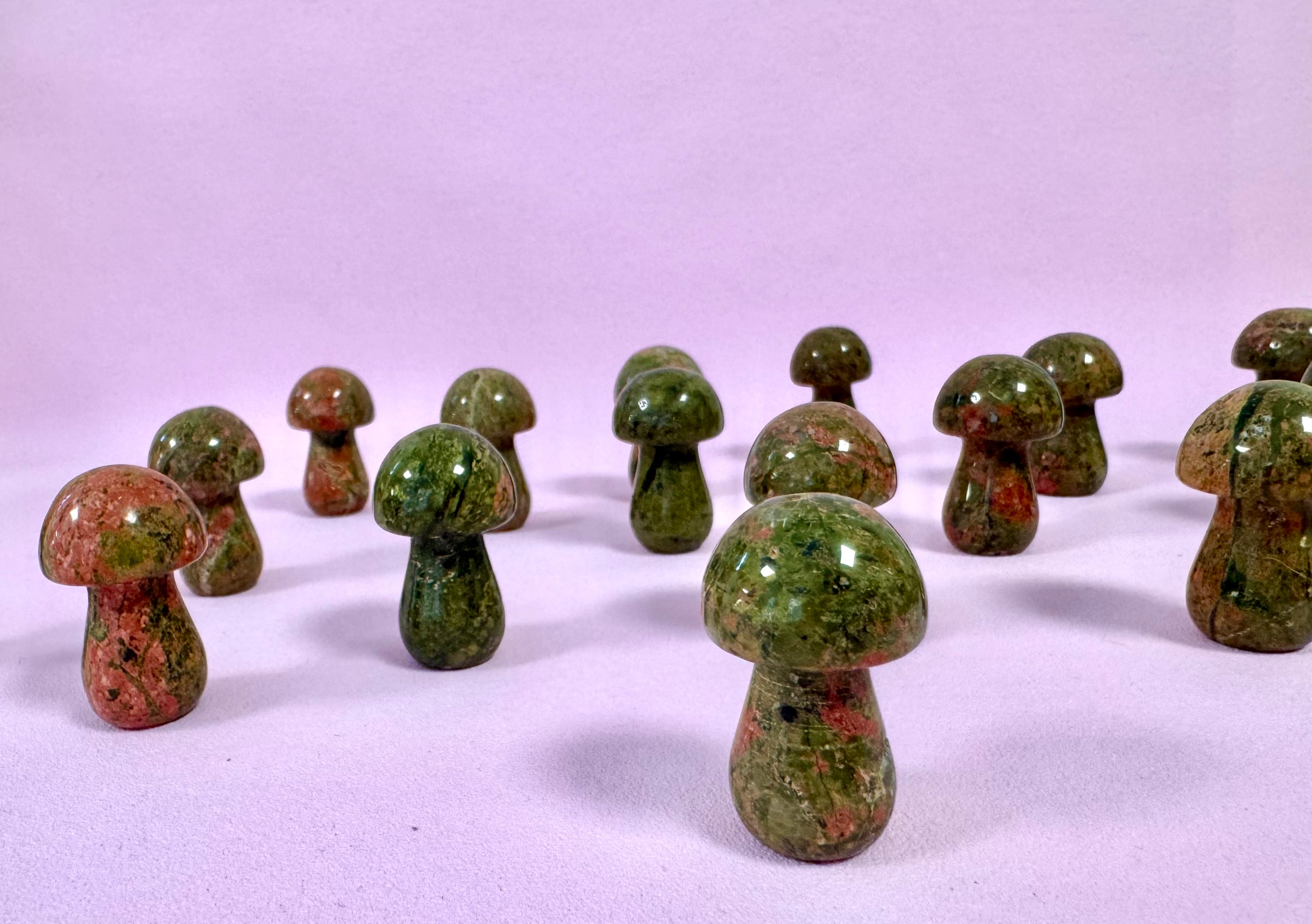 Månesøster Krystaller - Unakit Svamp - MÅNESØSTER.DK / MAANESOESTER.DK