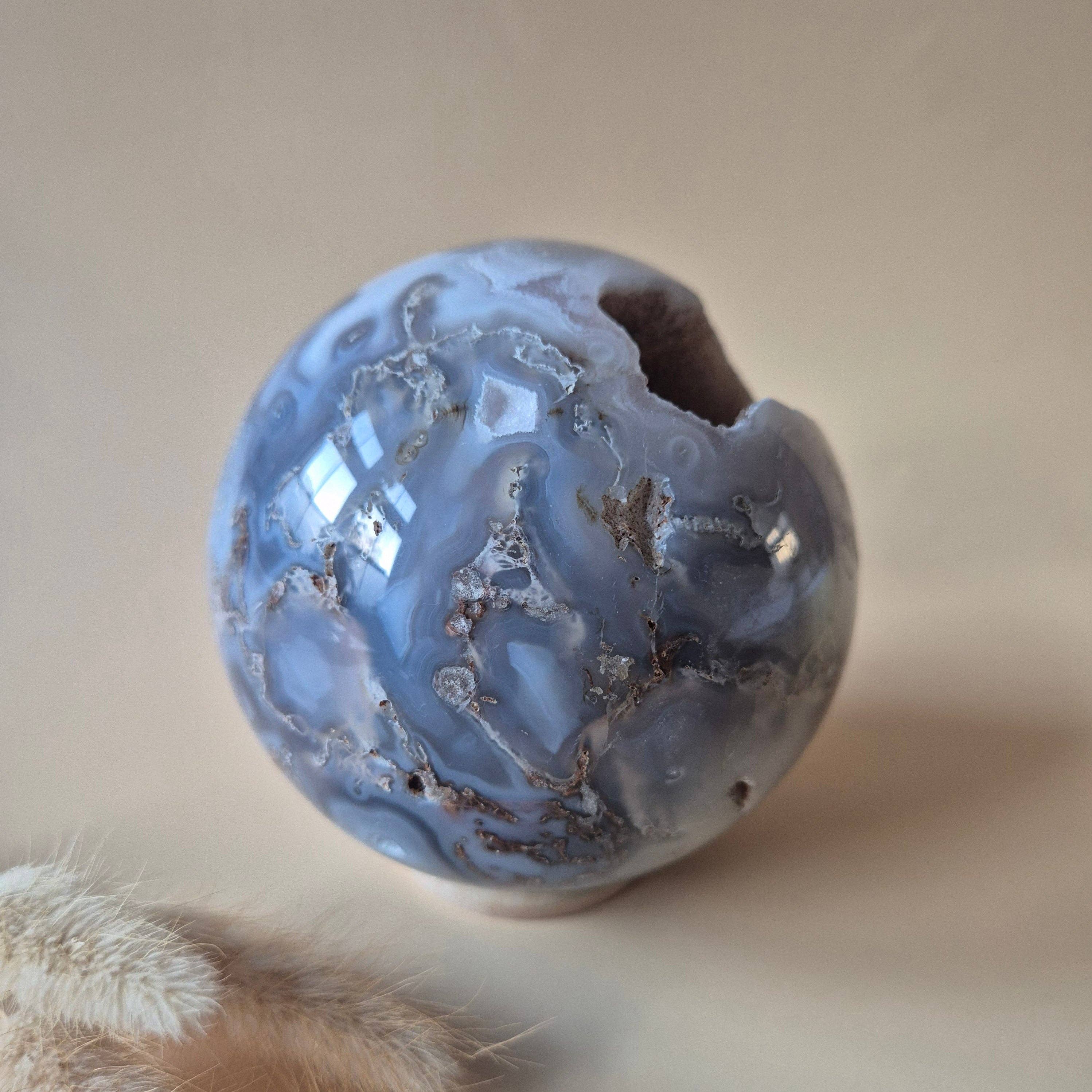 Mosagat Druzy Geode Kugle – 1500 g. / 11 cm.