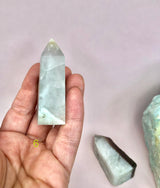 Fluorit med Pyrit ☾ Koncentration, Grounding & Balance ☾ FRUGTBARHED, VELSTAND & SUCCES ☾ Nr. 5-10