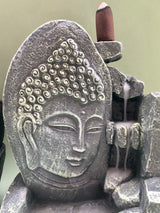 Månesøster Krystaller Buddha waterfall Røgelses brænder - til Backflow kegle