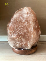 Månesøster Krystaller Store Himalaya Salt Lamper lampe Saltlampe saltlamper☾ (13 - 18,4 kg.) Lysterapi
