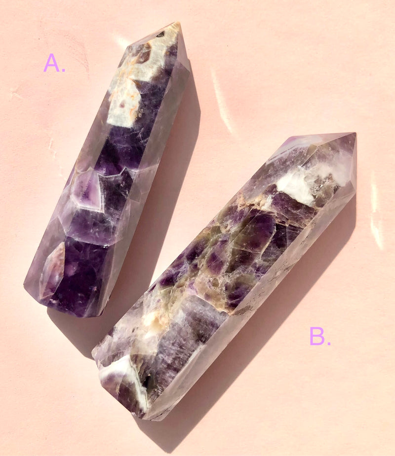 Drømme Ametyst Tårn ☾ RO, HEALING & SELVKÆRLIGHED ☾
