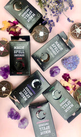 Månesøster Krystaller Luck Magic Spell Røgelses Kegler Grøn te Røgelse