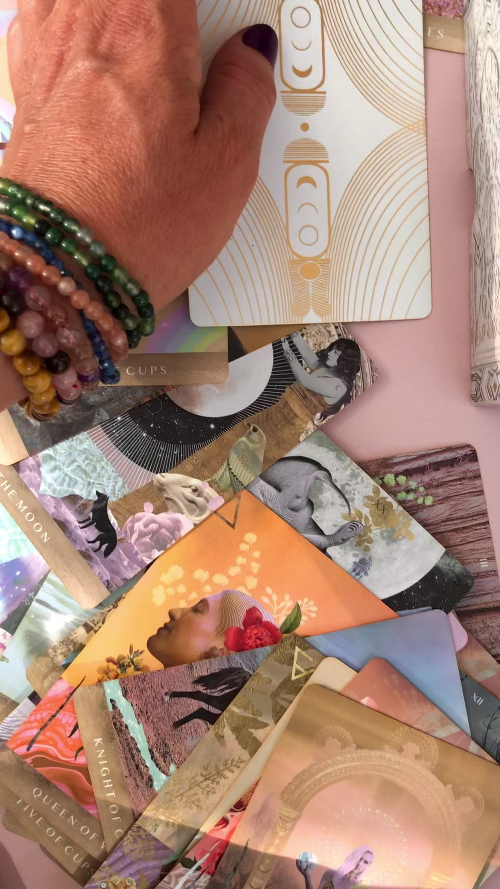 Turmalin Tourmalin Quartz Kvarts ☾ Armbånd Månesøster Krystaller Månesøsteren Månesøstrene