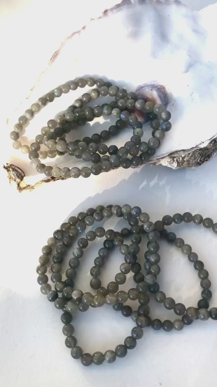 Labradorit Armbånd Månesøster Krystaller Månesøstrene Månesøsteren