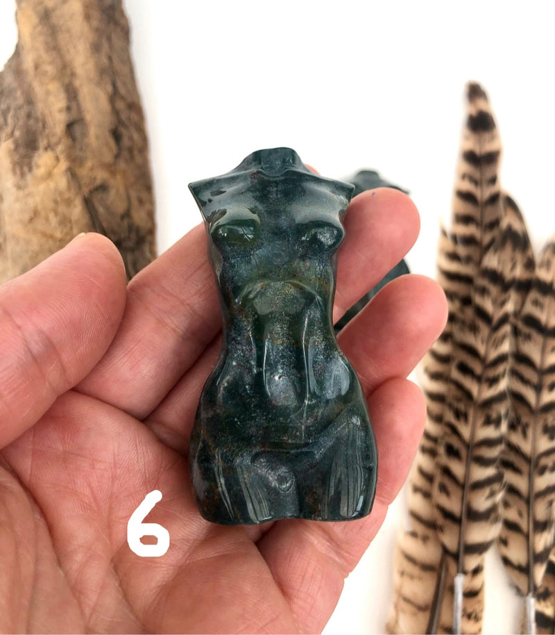 Ocean Jaspis Kvinde Krop ☾ Torso ☾ Nr.1-7