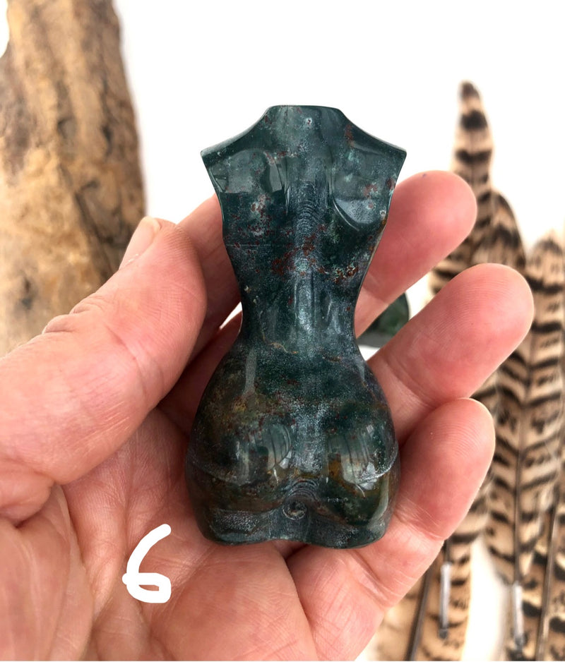 Ocean Jaspis Kvinde Krop ☾ Torso ☾ Nr.1-7