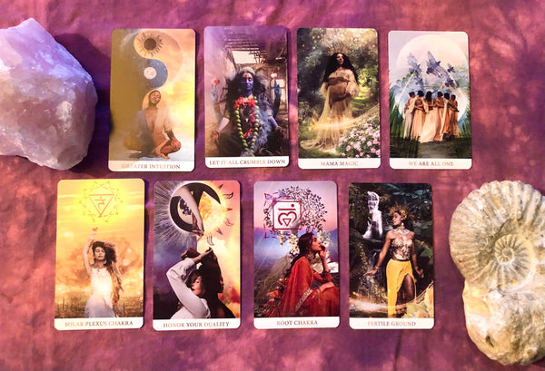 Spirit Mamas OrakelKort Orakel Kort Tarotkort Tarot Kort Månesøster Krystaller Månesøstre Månesøstrene