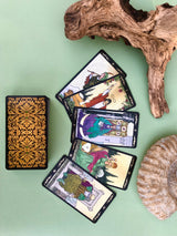 Golden Universal Tarot ✵ Klassiske Tarotkort Med Det Fineste Guldskær
