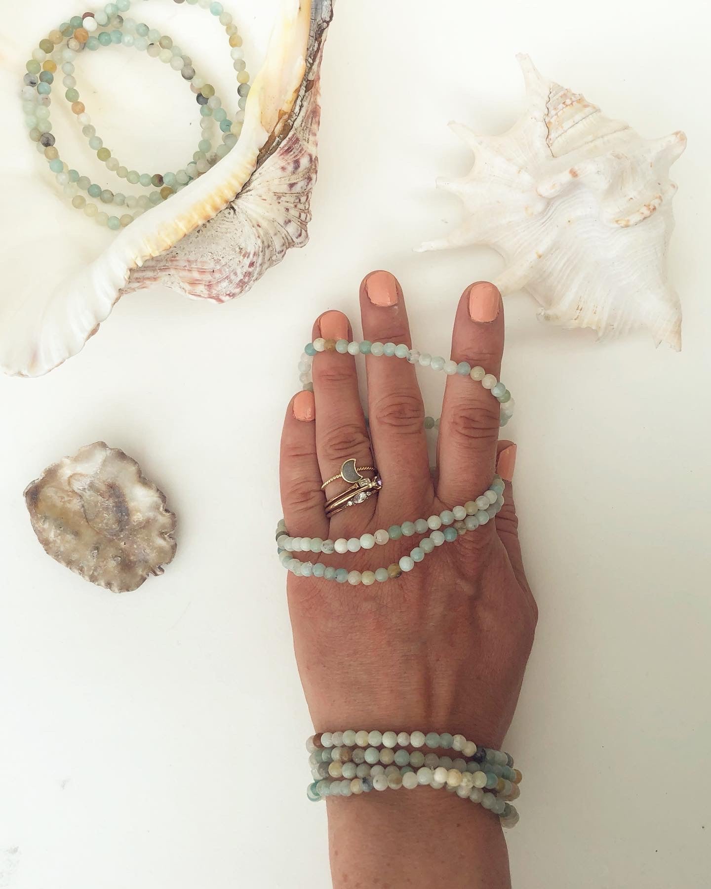 Amazonit Armbånd Månesøster Krystaller https://maanesoester.dk