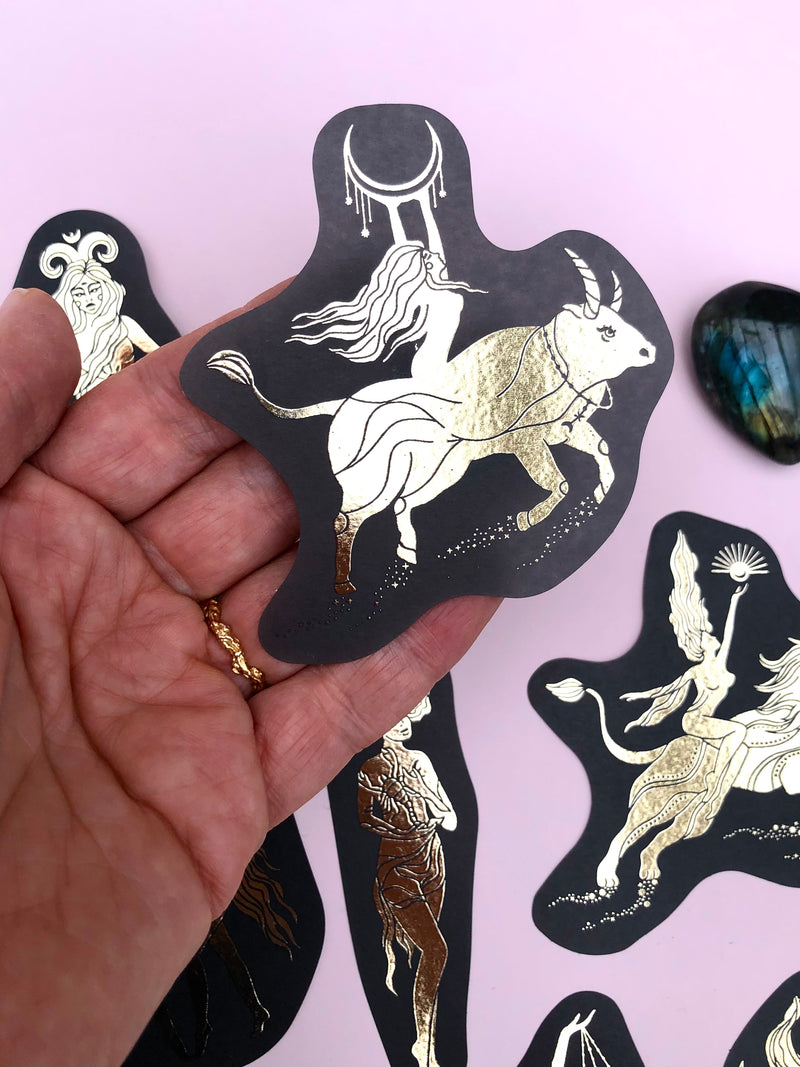  Stjernetegns Stjernetegn Klistermærker Klister Mærker Stickers Sticker Månesøster Krystaller Månesøsteren Månesøstrene Månesøsters