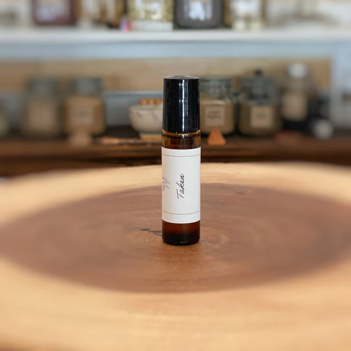 Taken ☽ Æterisk olie ☽ Fra “BLUE SAGE” ☽ Roll-On ☽ 10ml Månesøster Krystaller Månesøsteren Månesøstrene