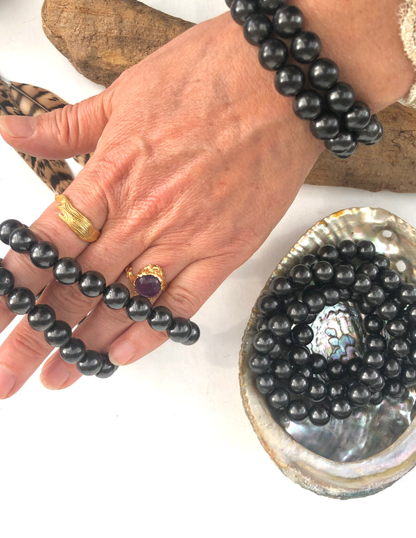 Shungit Armbånd Månesøster Krystalller