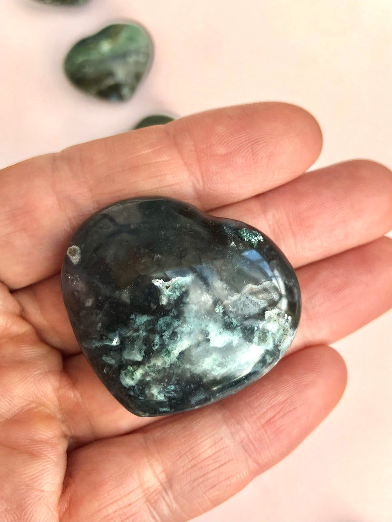 Ocean Jaspis Jasper Hjerte Hjerter Månesøster Krystaller