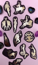  Stjernetegns Stjernetegn Klistermærker Klister Mærker Stickers Sticker Månesøster Krystaller Månesøsteren Månesøstrene Månesøsters