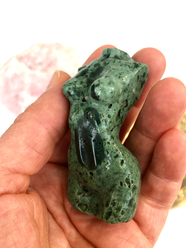Ocean Jaspis Kvinde Krop ☾ Torso ☾ Nr.8