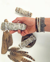 Salvie Sage Smudge Stick Røgelse Maanesoester.dk Kalcedon Månesøster Krystaller Månesøsteren Månesøstre Månesøstrene